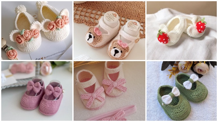 مدل‌های مختلف پاپوش نوزادی؛ طرح کفش