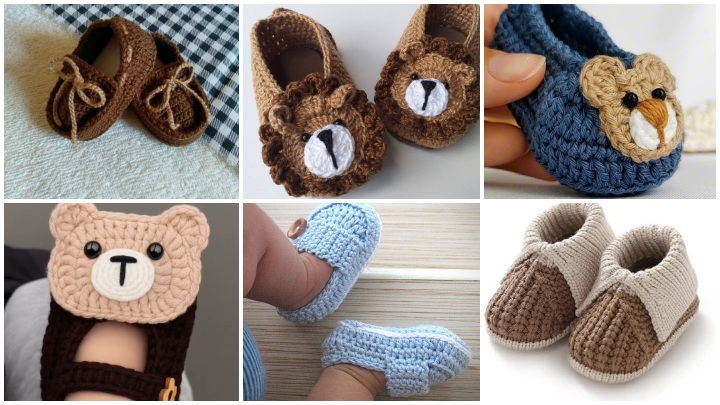 مدل‌های مختلف پاپوش نوزادی؛ طرح کفش