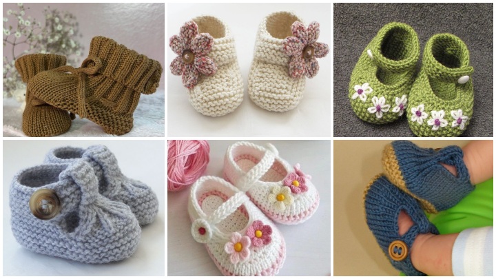 مدل‌های مختلف پاپوش نوزادی