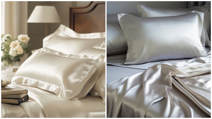 روبالشتی ساتن، اتاقی شیک و دلنشین روبالشتی ساتن، اتاقی شیک و دلنشین