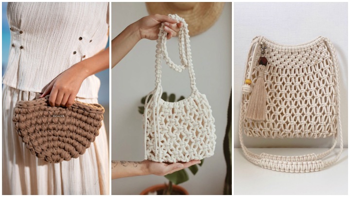 جذابیت کیفهای مکرومه در استایل روزمره جذابیت کیفهای مکرومه در استایل روزمره