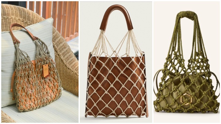 رنگهای محبوب کیفهای مکرومه رنگهای محبوب کیفهای مکرومه