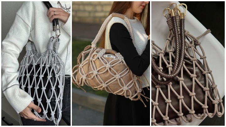 چطور کیف مکرومه را در استایل نیمه رسمی استفاده کنیم؟ چطور کیف مکرومه را در استایل نیمه رسمی استفاده کنیم؟