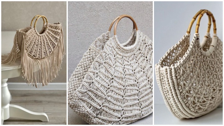 مدلهای محبوب کیفهای مکرومه مینیمال مدلهای محبوب کیفهای مکرومه مینیمال