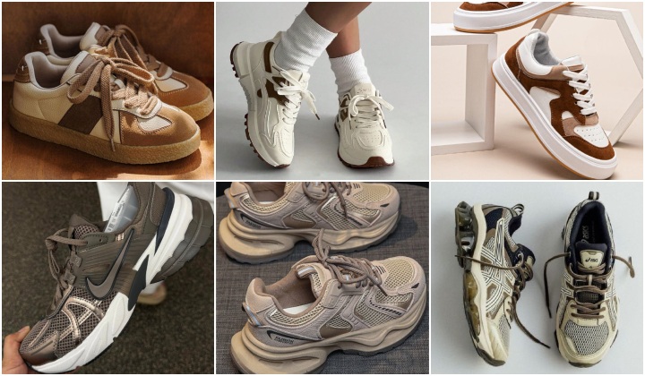 کتونی‌های Chunky با فرم جمع‌وجور