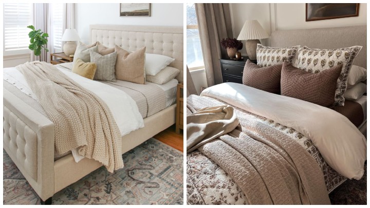 بهترین روش‌ها برای زیباتر کردن تخت‌خواب