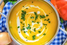 طرز تهیه سوپ کدو حلوایی به سبک آلمانی؛ خوشمزه و اصیل