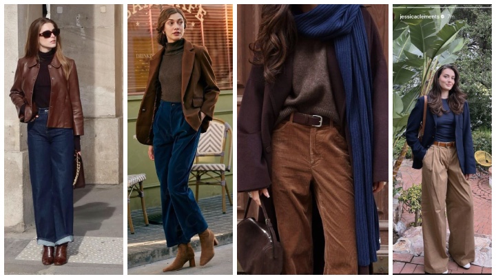 قهوه‌ای و آبی نفتی؛ تضاد متعادل و مدرن