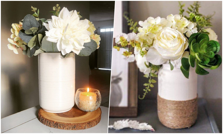 ساخت گلدان با ایدههای خلاقانه؛ از وسایل دور ریختنی تا طرحهای شیک