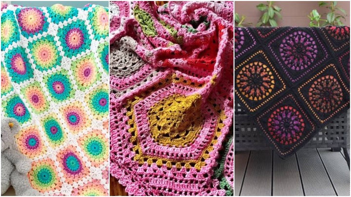 پتوهای موتیف بافتنی؛ گرمای دلنشین و طرح‌های به‌روز برای فصل سرد