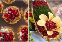 تزیین انار برای مدرسه؛ ایده‌های خلاقانه با پوست و دون شده