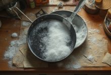 روش طبیعی و مؤثر پاک کردن چربی ظروف با سرکه و جوش شیرین؛ Removing grease from dishes with vinegar and baking soda
