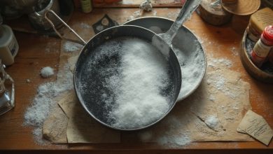 روش طبیعی و مؤثر پاک کردن چربی ظروف با سرکه و جوش شیرین؛ Removing grease from dishes with vinegar and baking soda