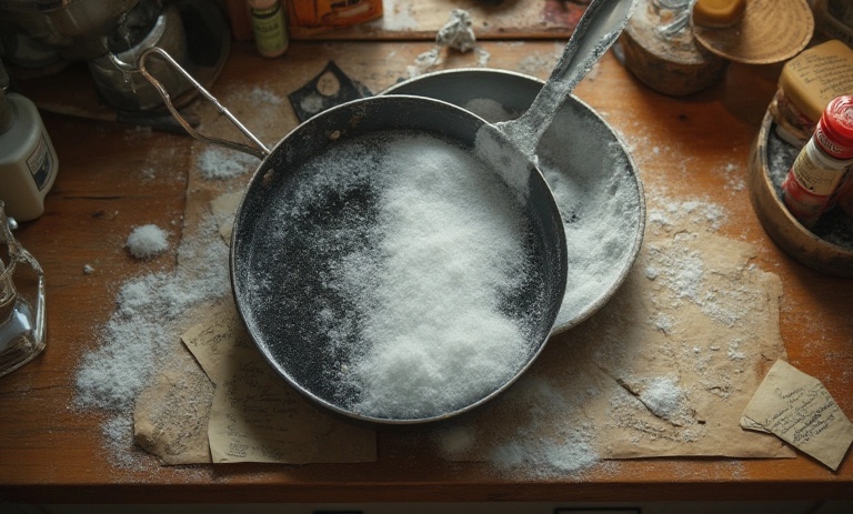 روش طبیعی و مؤثر پاک کردن چربی ظروف با سرکه و جوش شیرین؛ Removing grease from dishes with vinegar and baking soda