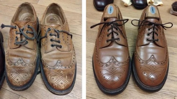 بازیابی چرم؛ چطور کفش‌های خیس‌شده در باران را خشک و ترمیم کنیم؟