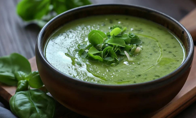 طرز تهیه پُتاژ اسفناج به روش کلاسیک فرانسوی؛ پیش‌غذای گرم پاییزی