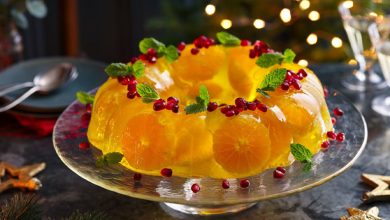 طرز تهیه ژله ویترینی با نارنگی؛ دسر شیک برای پذیرایی