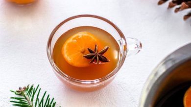 دمنوش پاییزی با نارنگی و سیب؛ مقوی و ساده