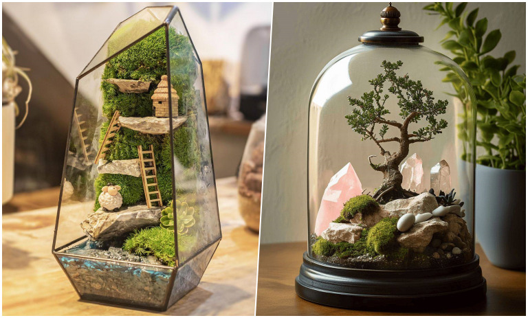 ایده برای تزئین تزئین تراریوم