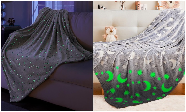 پتوهای شب‌نما؛ جدیدترین مدل‌ها برای فضای رویایی شبانه