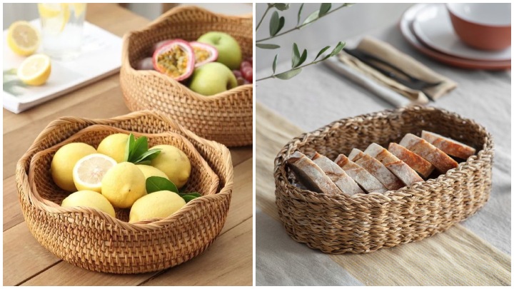 سبدهای بافتنی: ظاهر طبیعی، دوام بالا و کاربرد چندگانه در خانه