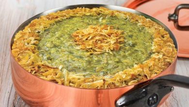 کالری آش شله قلمکار چقدر است؟