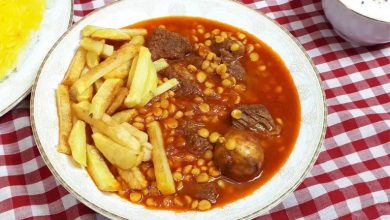 کالری خورشت قیمه چقدر است؟