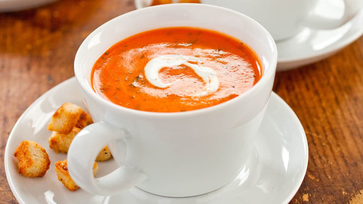 سوپ فلفل دلمهای برای سرماخوردگی سوپ فلفل دلمهای برای سرماخوردگی