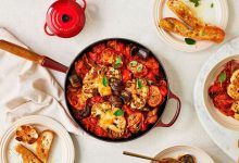 طرز تهیه خوراک گل‌کلم و بادمجان؛ سالم، خوشمزه و ساده