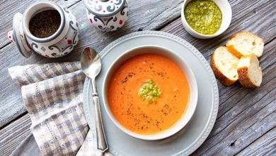 طرز تهیه سوپ گوجه فرنگی به سبک فرانسوی؛ مناسب پاییز با فوت‌وفن ها