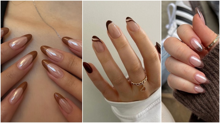 جدیدترین مدل‌های فرنچ قهوه‌ای برای پاییز ۱۴۰۴؛ هنری و مدرن