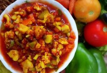 طرز تهیه ترشی لیته با رب گوجه فرنگی+ نکات کپک نزدن