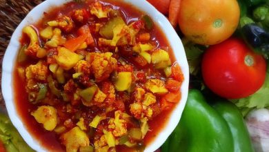 طرز تهیه ترشی لیته با رب گوجه فرنگی+ نکات کپک نزدن