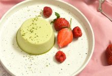 طرز تهیه پاناکوتای چای سبز؛ دسر خوشمزه و شیک به سبک ژاپنی