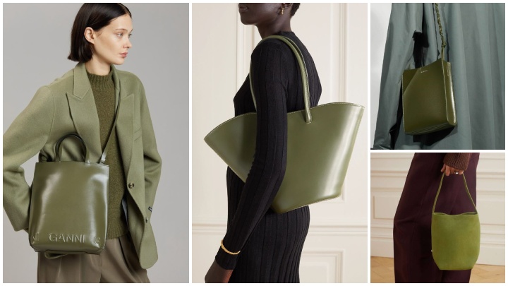 کیف دستیهای مینیمال سبز؛ ترند پاییز ۱۴۰۴ کیف دستیهای مینیمال سبز؛ ترند پاییز ۱۴۰۴