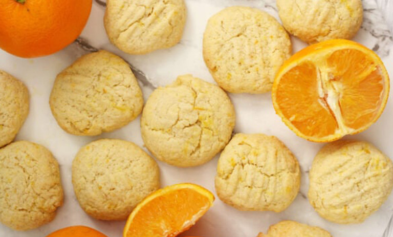 طرز تهیه بیسکویت پرتقالی خانگی برای بچه مدرسهای ها