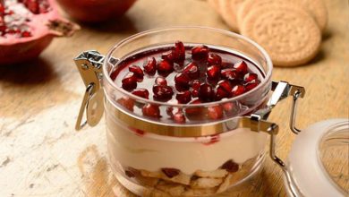 طرز تهیه چیزکیک لیوانی انار؛ دسر خوشمزه شب یلدا