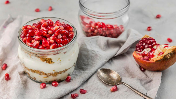 نکات و فوت‌وفن‌ های طرز تهیه چیزکیک لیوانی انار