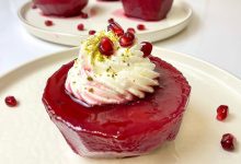 طرز تهیه دسر به پخته با بستنی و انار؛ مناسب شب یلدا