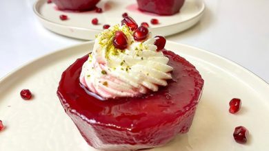 طرز تهیه دسر به پخته با بستنی و انار؛ مناسب شب یلدا