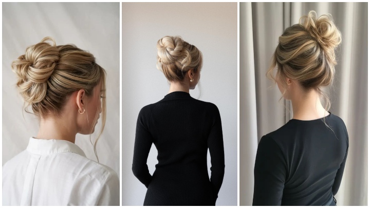 بستن موی آرام و منظم برای استایل مینیمال