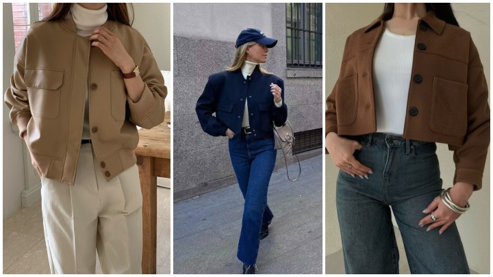 بامبر جکت پاییزی؛ کلید استایلهای متنوع و جذاب بامبر جکت پاییزی؛ کلید استایلهای متنوع و جذاب