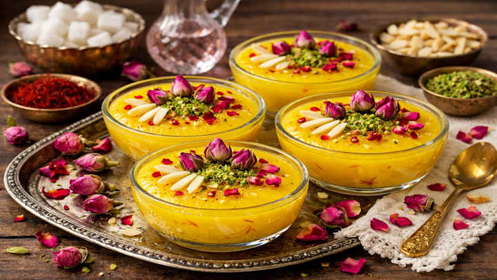 نکات و فوت‌وفن‌ های طرز تهیه دسر ماقوت زعفرانی