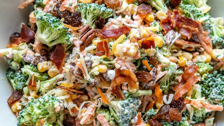 نکات و فوت‌وفن‌ های طرز تهیه سالاد کلم بروکلی