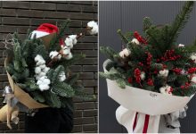 50 ایده زیبای دسته گل کریسمسی؛ مناسب برای کادو 2026