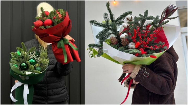 ایده‌های دسته گل؛ هدیه‌ای جذاب برای کریسمس 2026