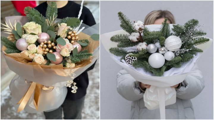 ایده‌های دسته گل کریسمسی؛ مناسب برای کادو 2026