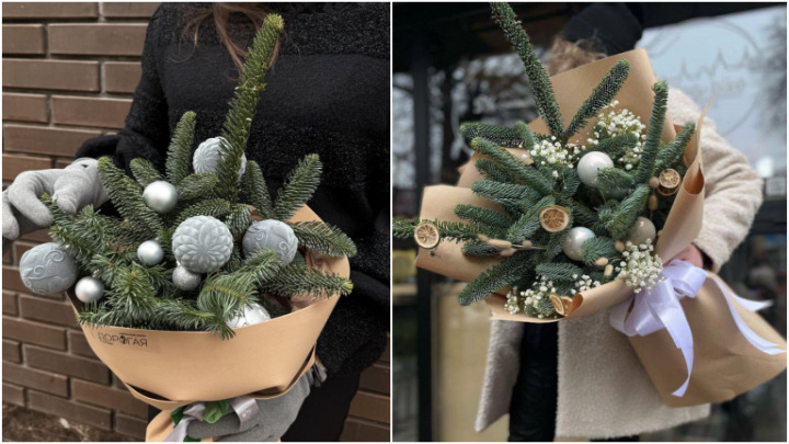 ایده‌های دسته گل کریسمسی؛ مناسب برای کادو 2026