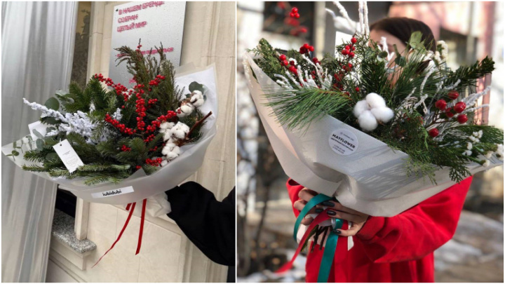 ایده‌های دسته گل کریسمسی؛ هدیه‌‌ای جذاب برای عزیزانتان