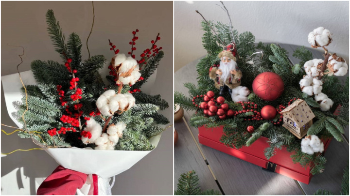 ایده‌های دسته گل کریسمسی؛ هدیه‌‌ای جذاب در 2026